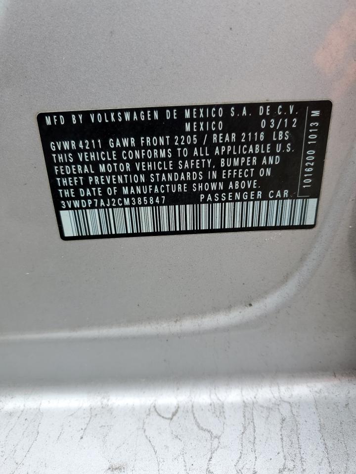 2014 Volkswagen Jetta Tdi VIN: 3VWPL7AJ2EM614765 Lot: 89133045