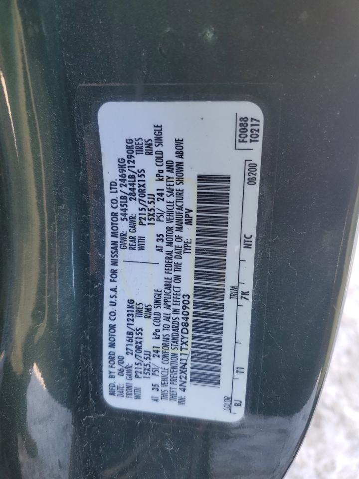 2000 Nissan Quest - Image 13