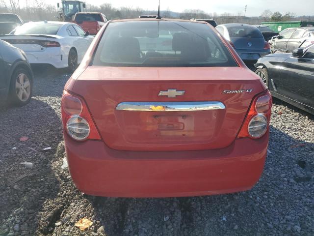 Седаны CHEVROLET SONIC 2012 Красный