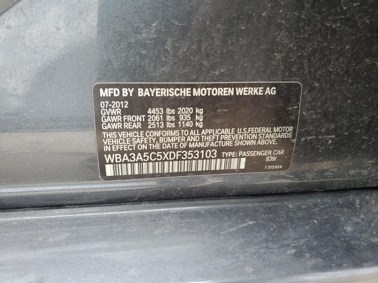 2013 BMW 3er - Image 12