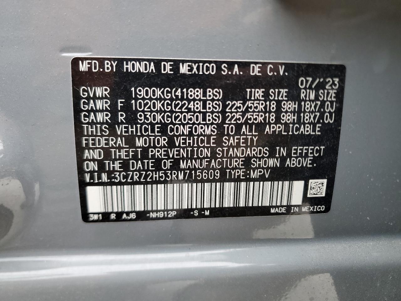 2024 Honda HR-V - Image 13