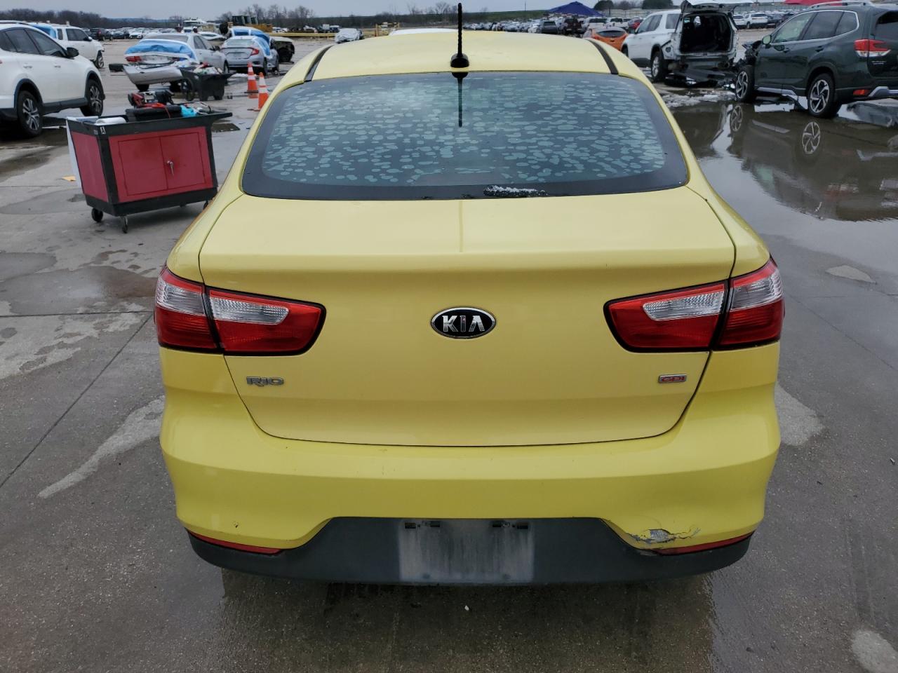 VIN KNADM4A39G6596851 2016 KIA RIO no.6