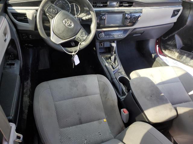  TOYOTA COROLLA 2016 Червоний