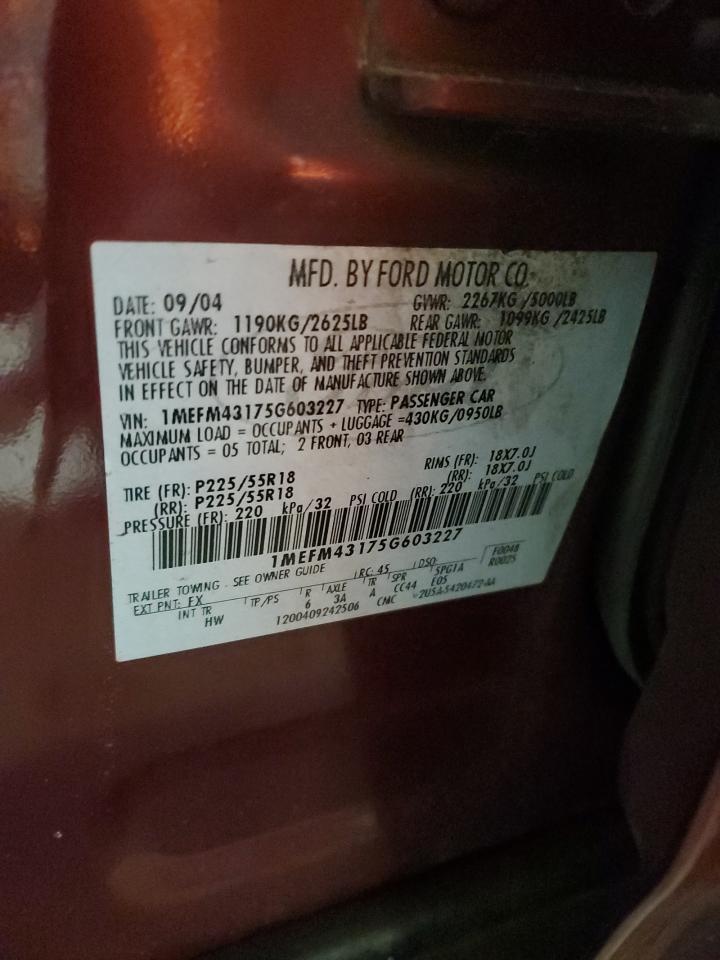 2005 Mercury Montego - Image 12