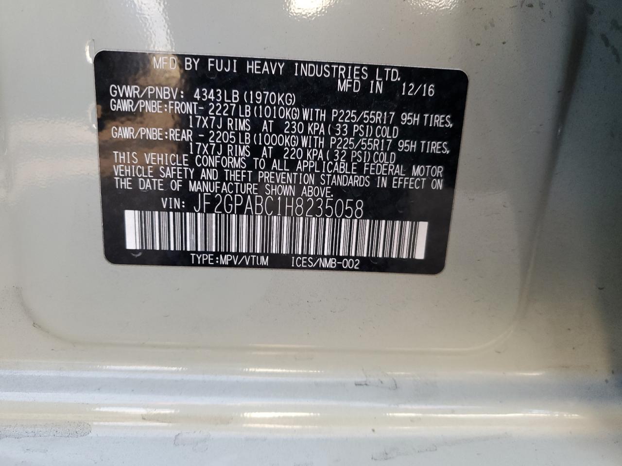 2017 Subaru XV - Image 13