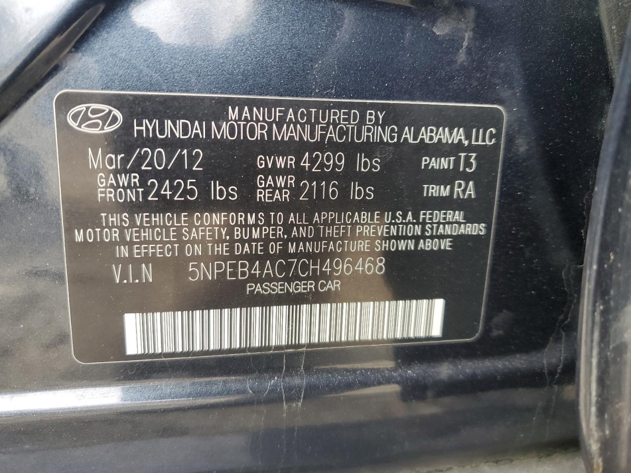 2012 Hyundai Sonata - Image 12
