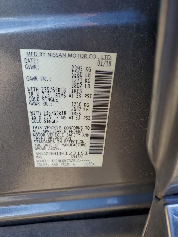 2018 Nissan Murano - Image 13