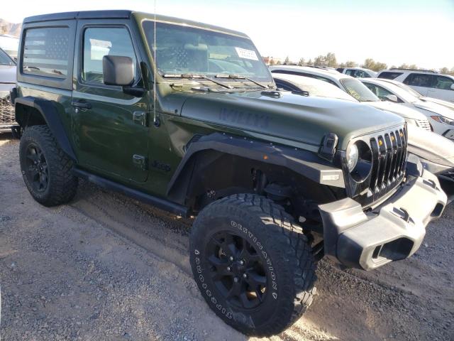  JEEP WRANGLER 2021 Зелений