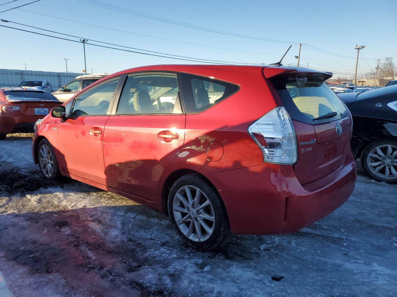 VIN JTDZN3EU3D3208769 2013 TOYOTA PRIUS no.2