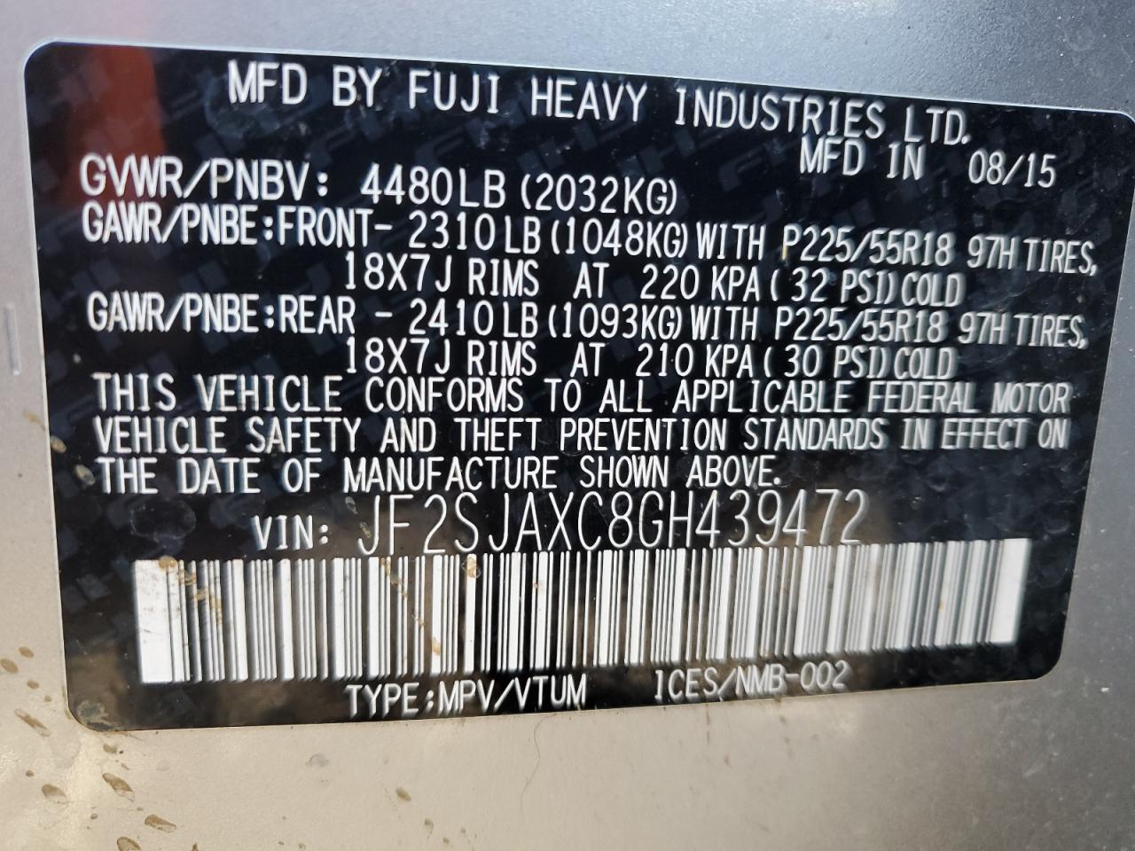 2016 Subaru Forester - Image 13
