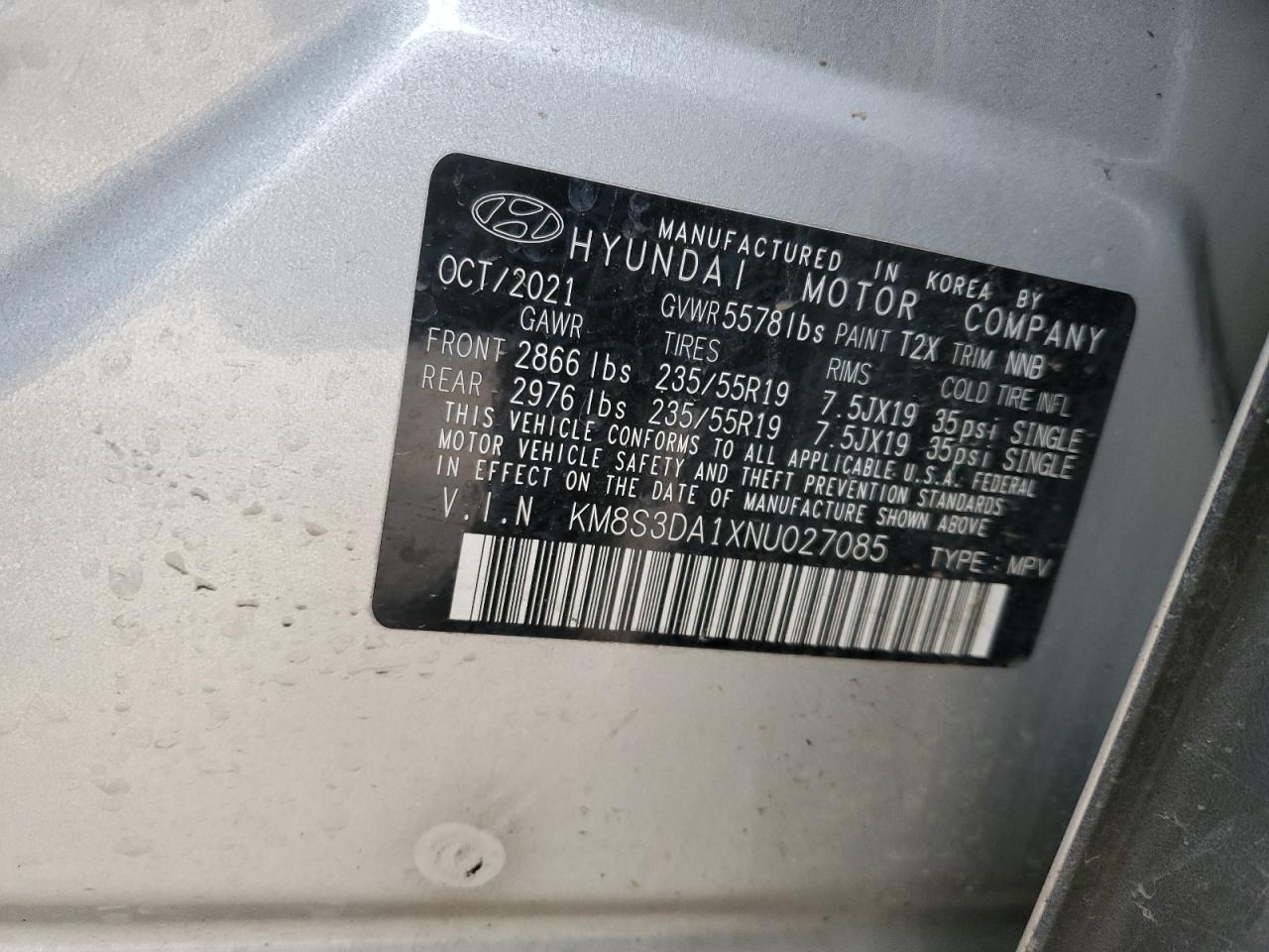 2022 Hyundai Santa Fe - Image 13