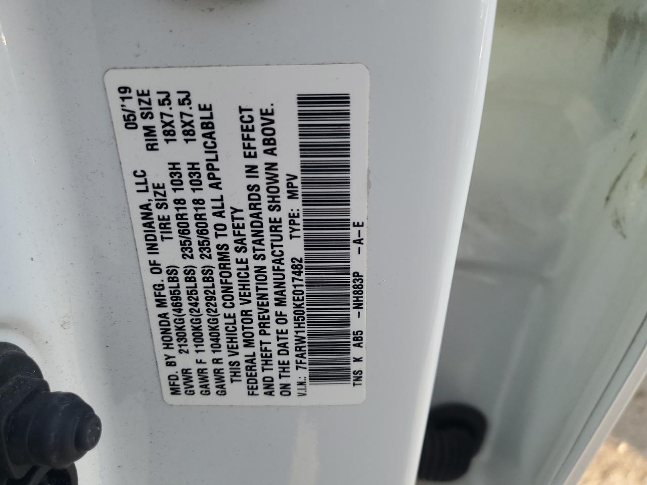2019 Honda CR-V - Image 14