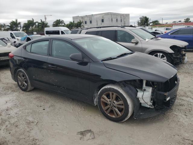  HYUNDAI ELANTRA 2018 Чорний