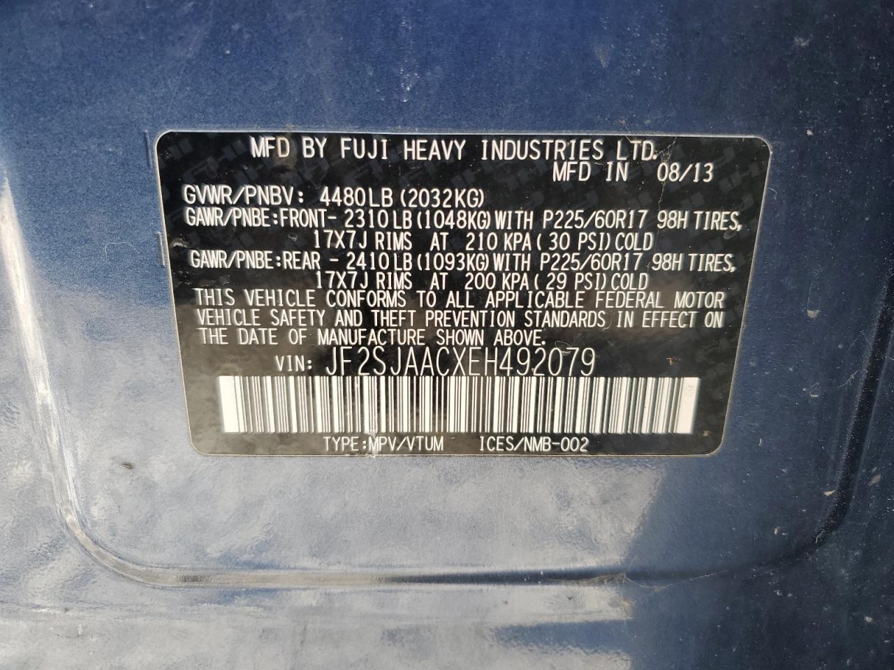 2014 Subaru Forester - Image 13