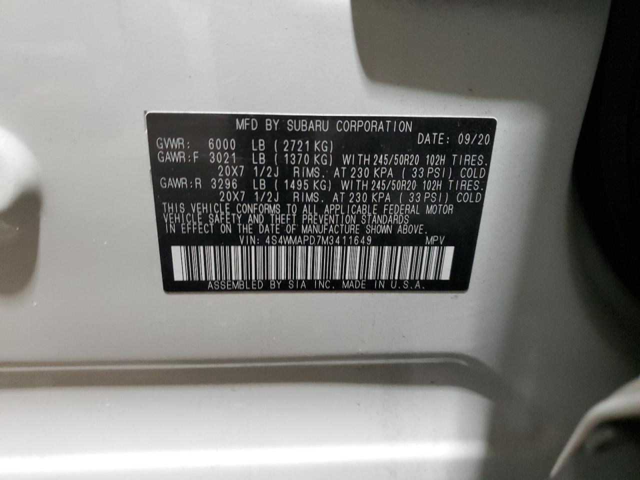 2021 Subaru Ascent - Image 14