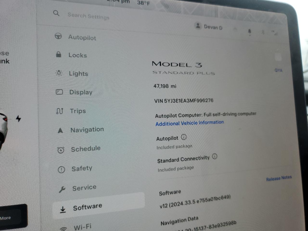 2021 Tesla Model 3 VIN: 5YJ3E1EA3MF996276 Lot: 87458494