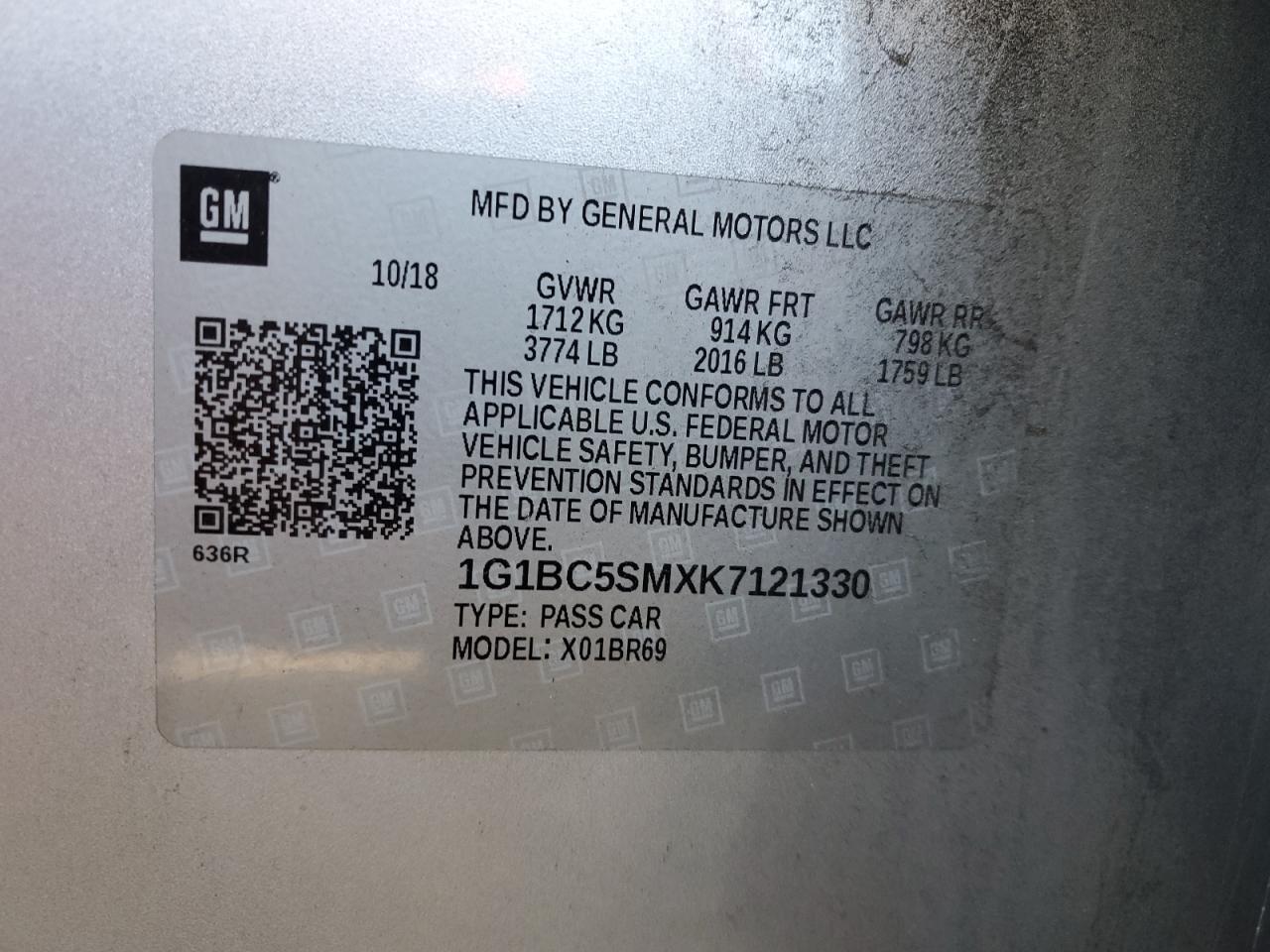 2019 Chevrolet Cruze - Image 13