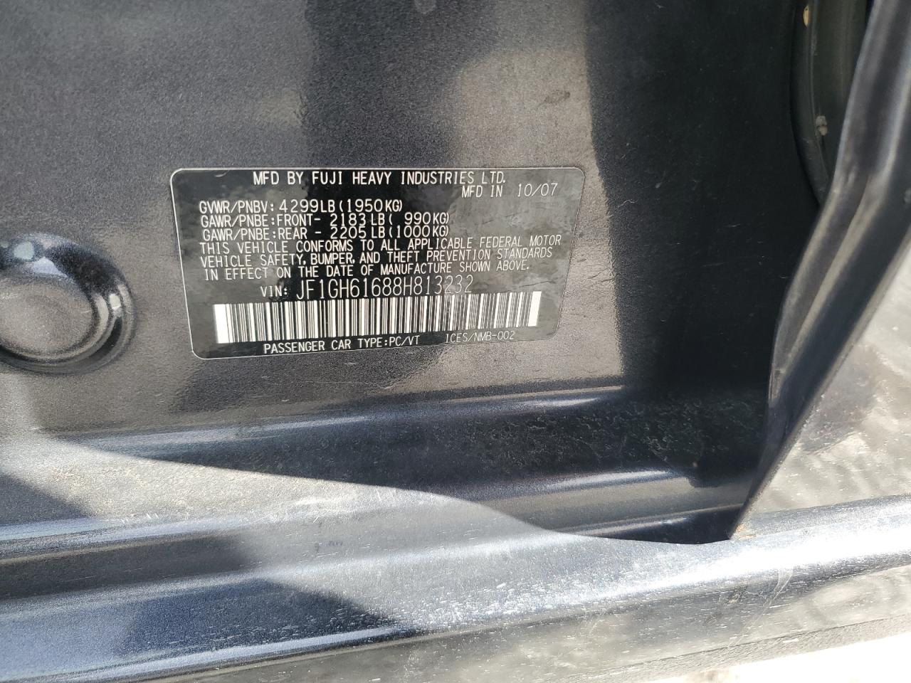 2008 Subaru Impreza - Image 14