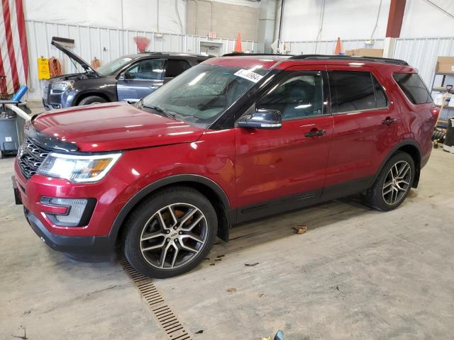  FORD EXPLORER 2017 Red