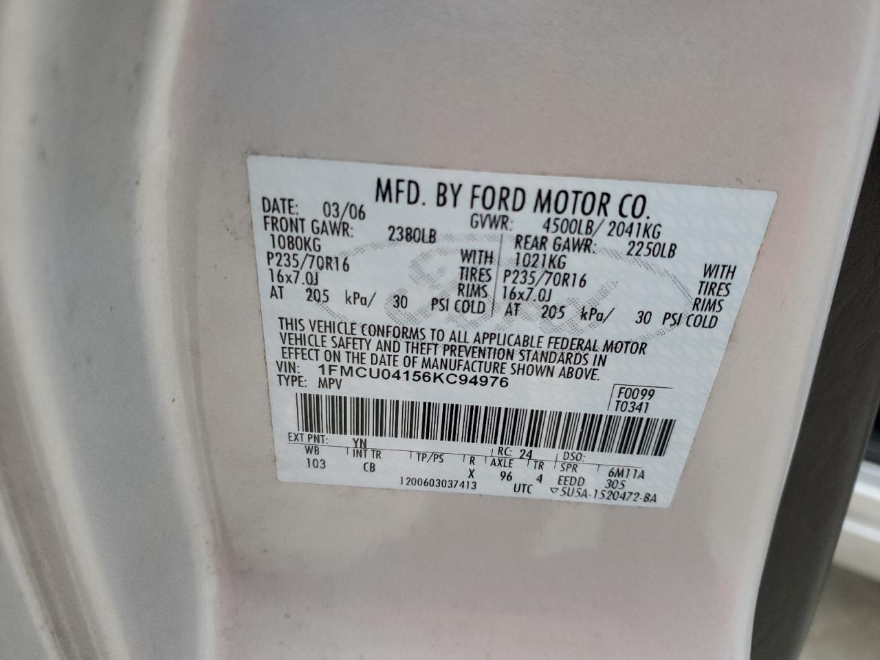 2006 Ford Escape - Image 13