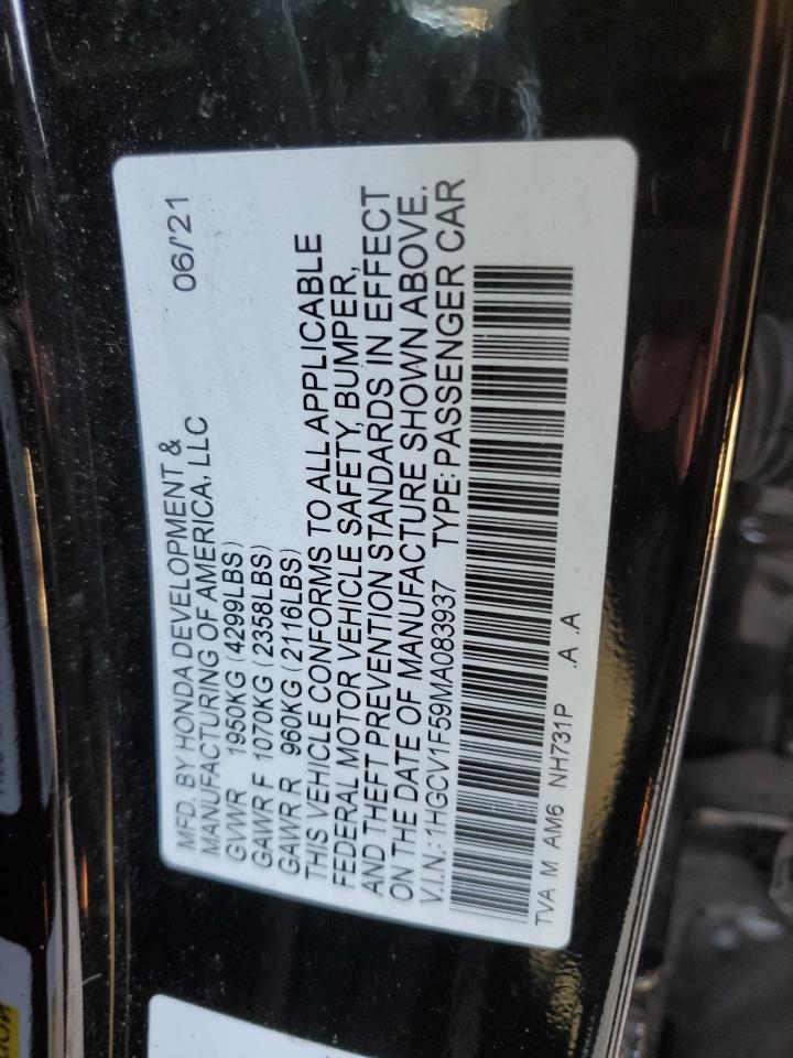 2021 Honda Accord - Image 13