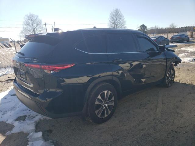  TOYOTA HIGHLANDER 2022 Czarny