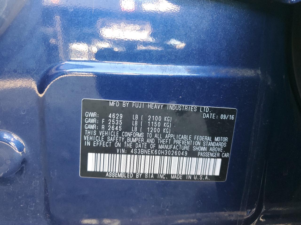 2017 Subaru Legacy - Image 12
