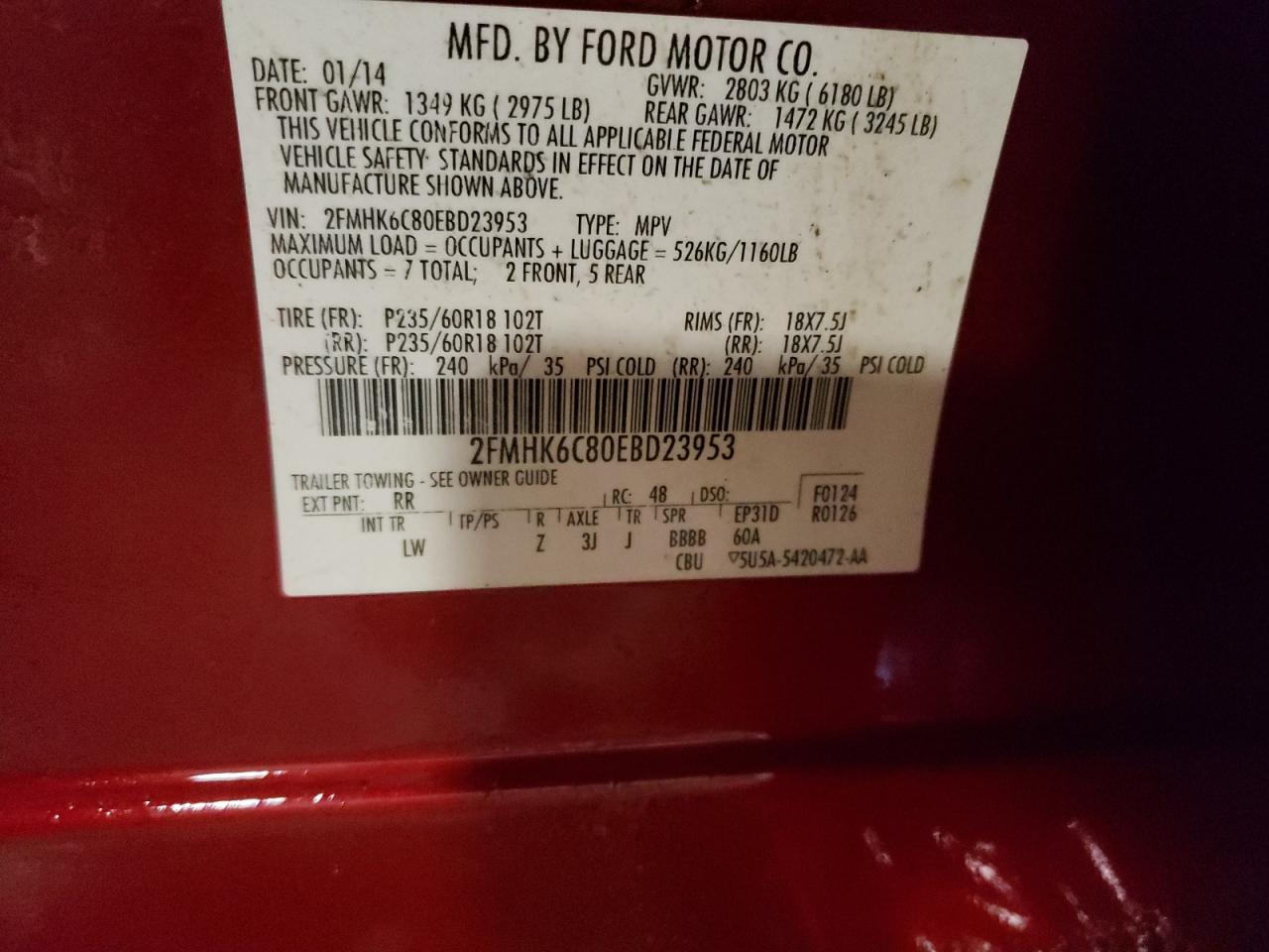 2014 Ford Flex - Image 13