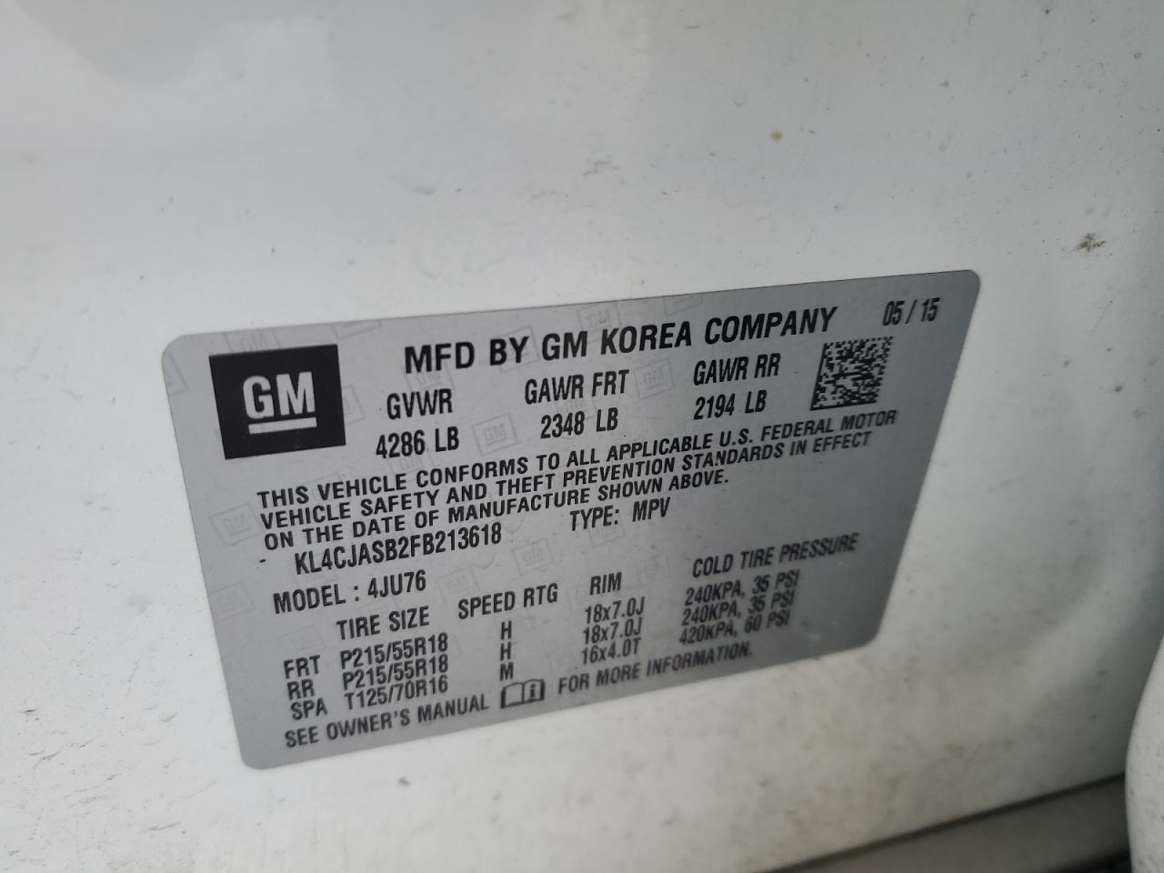 2015 Buick Encore - Image 15