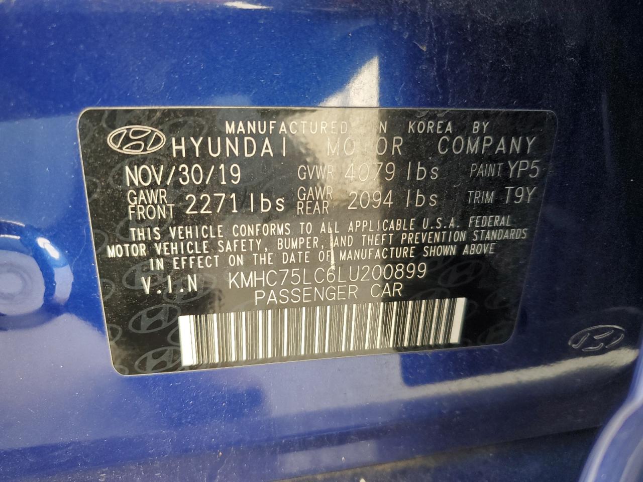 2020 Hyundai IONIQ - Image 12