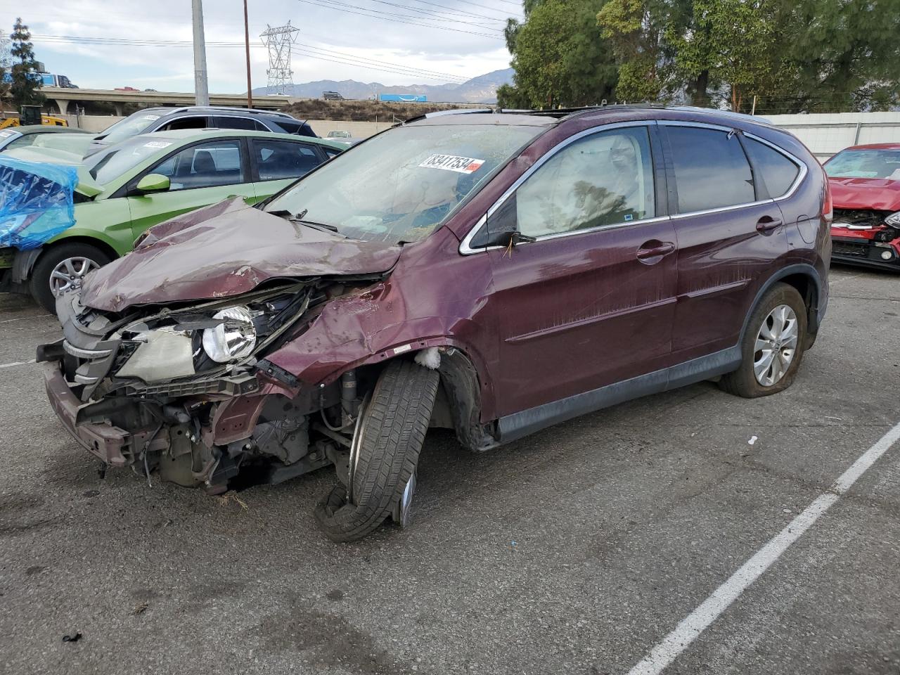 VIN 5J6RM4H72EL108396 2014 HONDA CRV no.1