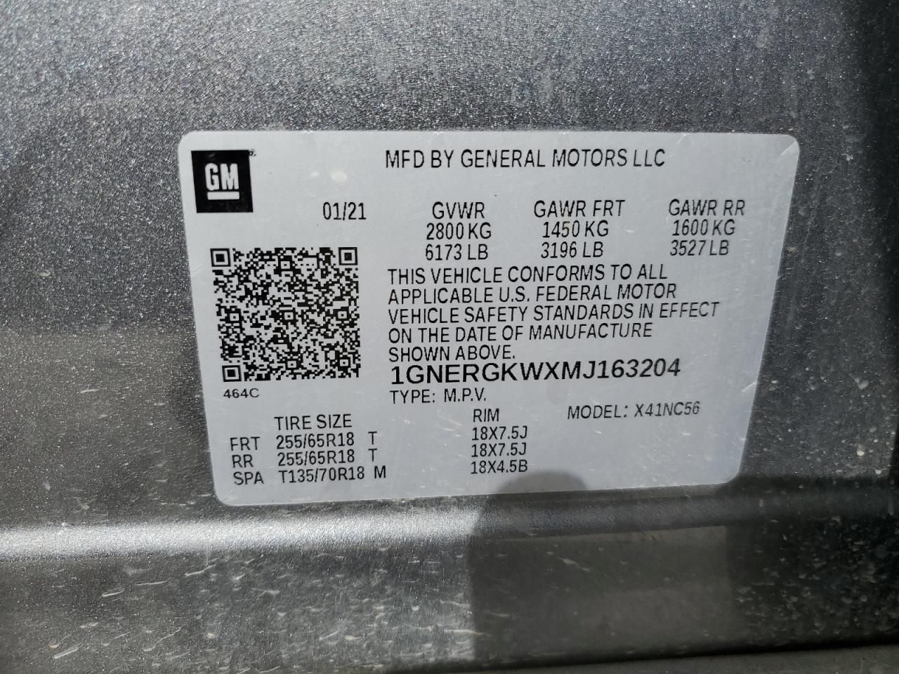 2021 Chevrolet Traverse - Image 13