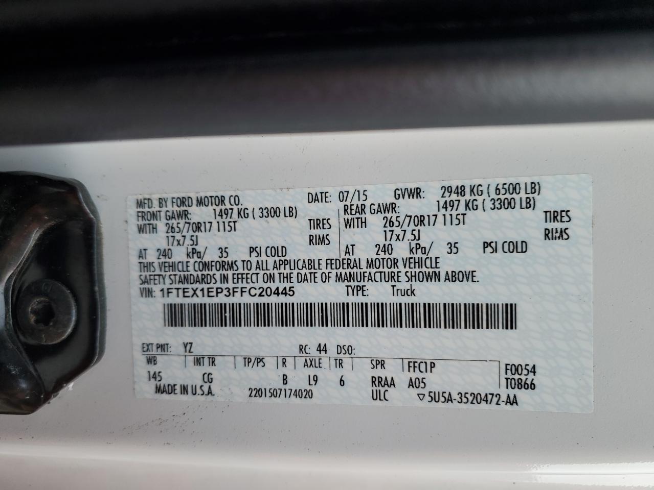2015 Ford F-150 - Image 13