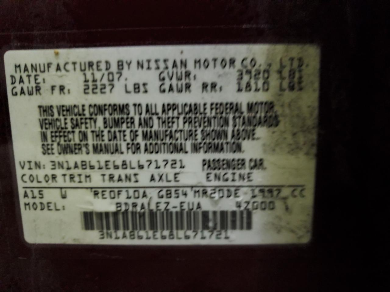2008 Nissan Sentra - Image 12