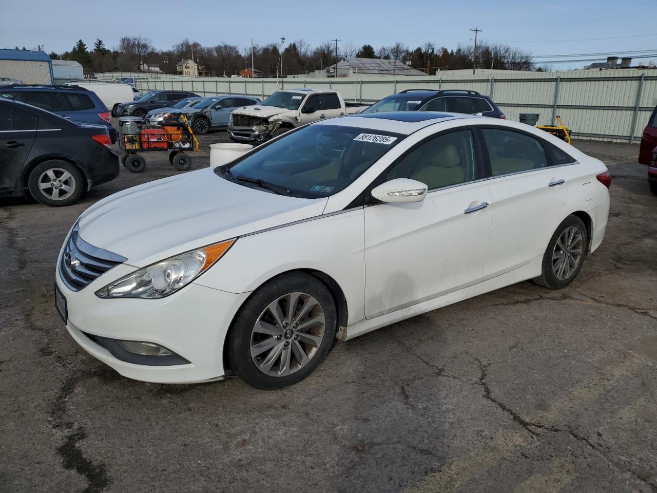 VIN 5NPEC4AC7EH870805 2014 HYUNDAI SONATA no.1