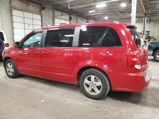  DODGE CARAVAN 2012 Czerwony