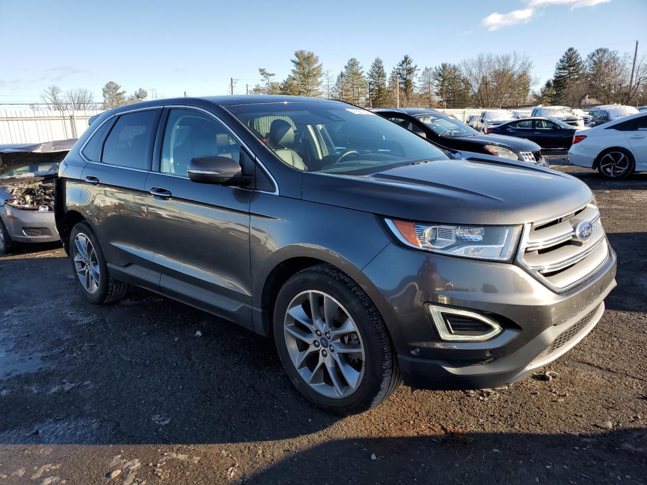 VIN 2FMPK4K87FBC28535 2015 FORD EDGE no.4