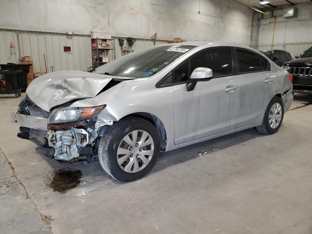  HONDA CIVIC 2012 Серебристый