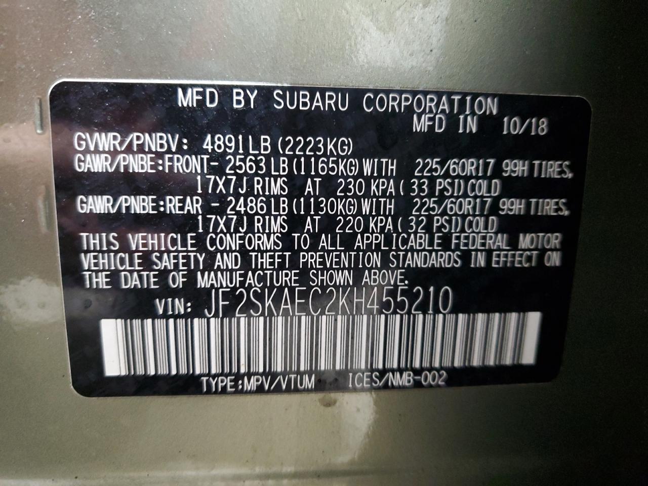 2019 Subaru Forester - Image 14