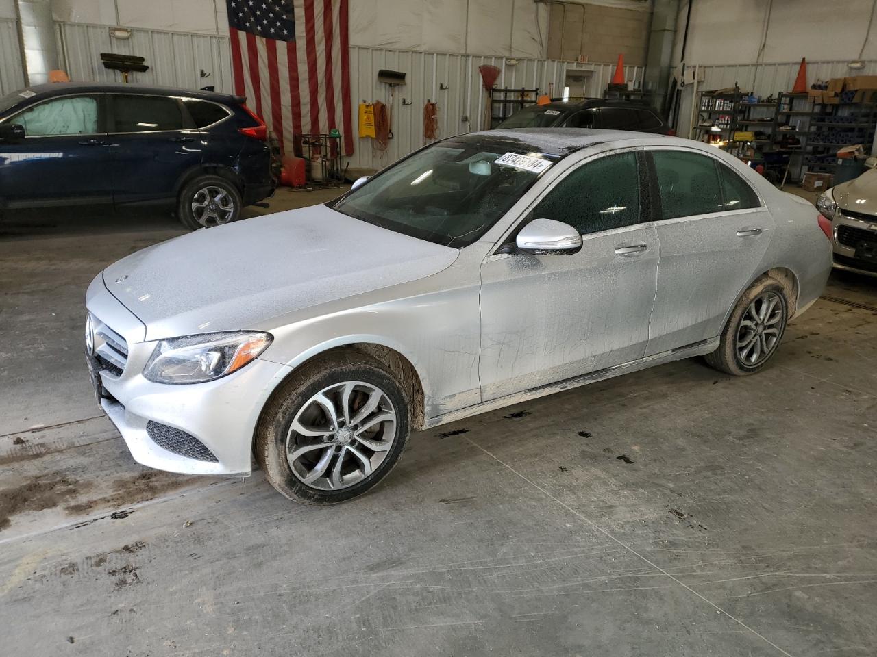 VIN 55SWF4KB9FU008900 2015 MERCEDES-BENZ C-CLASS no.1