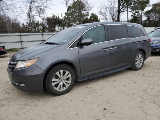 2016 Honda Odyssey Exl للبيع في Hampton، VA - Burn - Interior