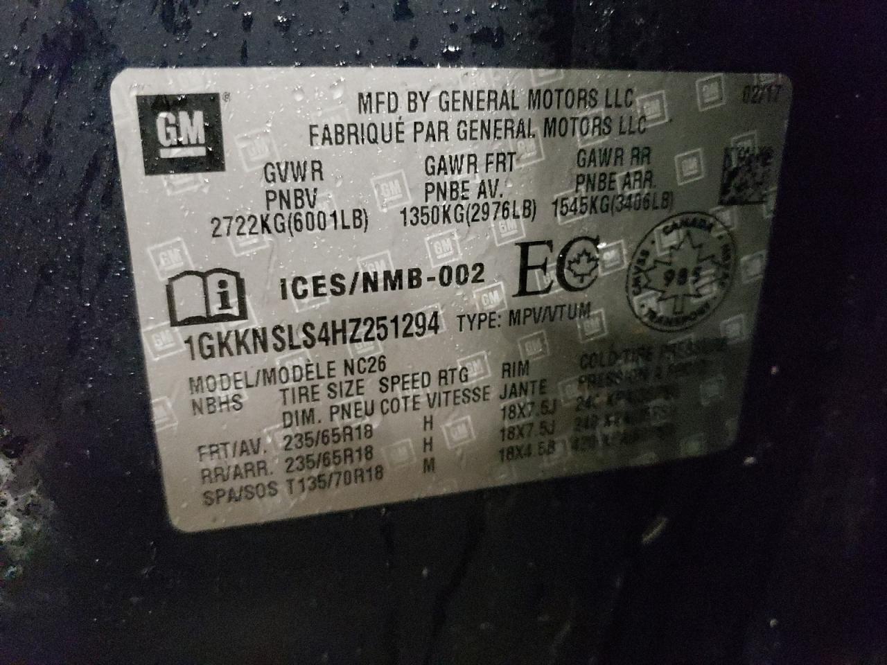 2017 GMC Acadia - Image 14