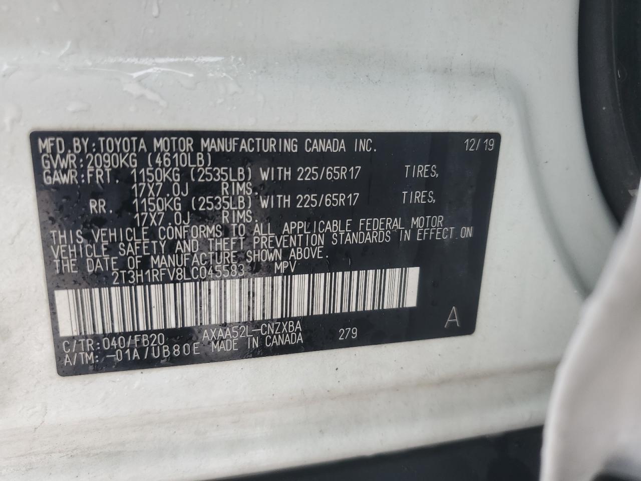 2020 Toyota RAV 4 - Image 14