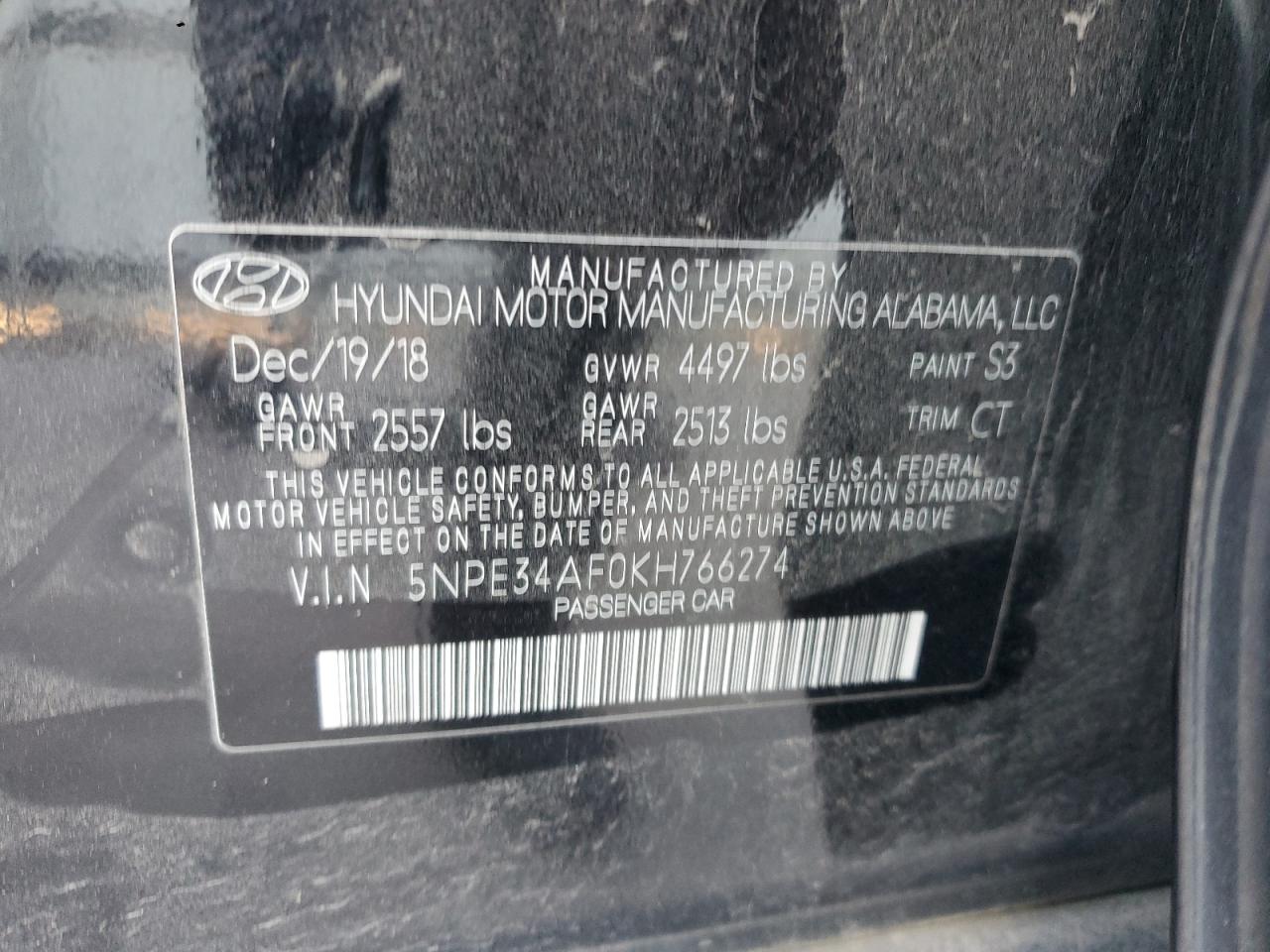 2019 Hyundai Sonata - Image 14