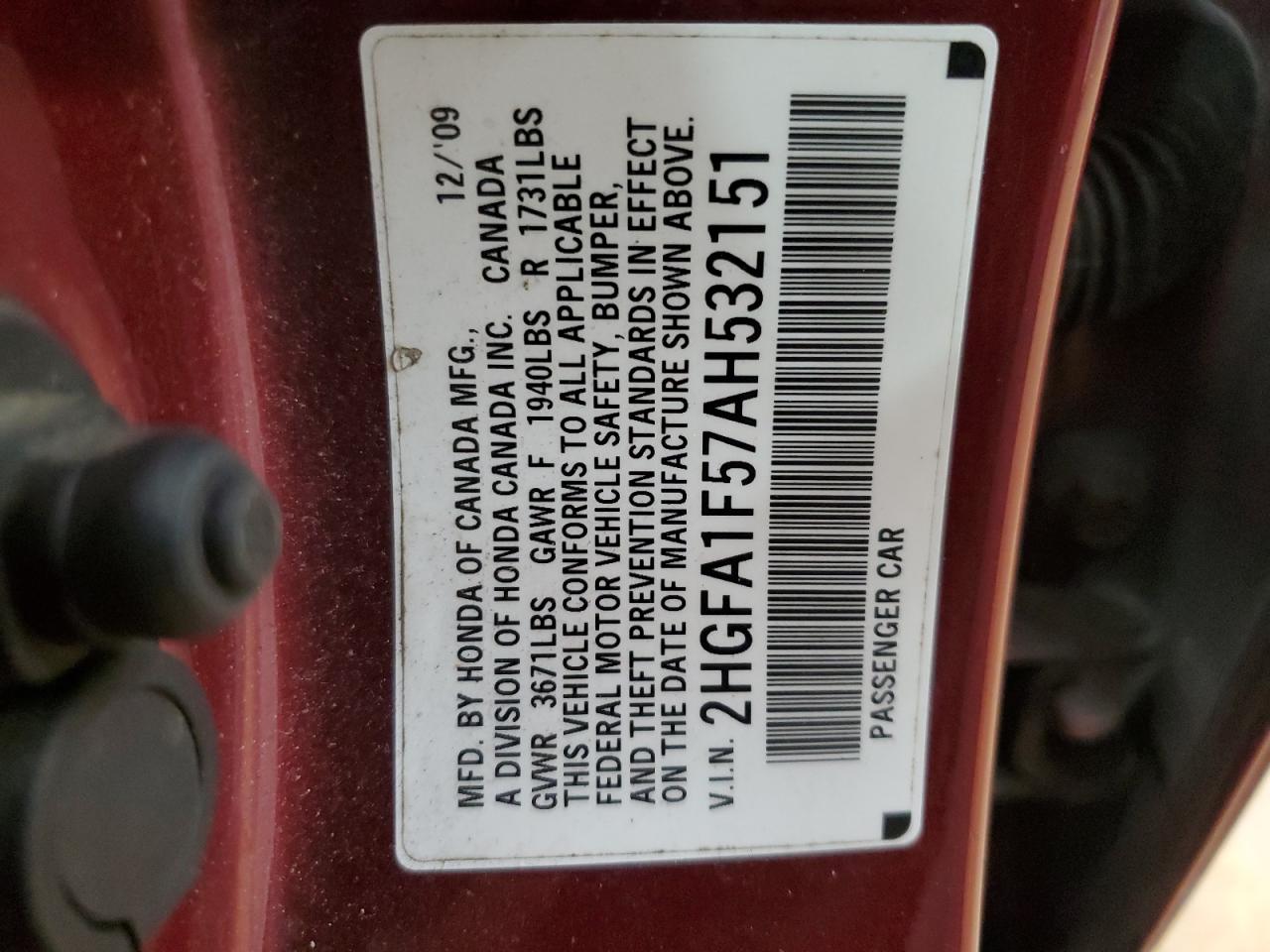 2010 Honda Civic - Image 14