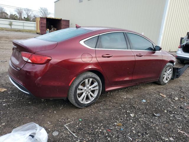 Седани CHRYSLER 200 2017 Бордовий