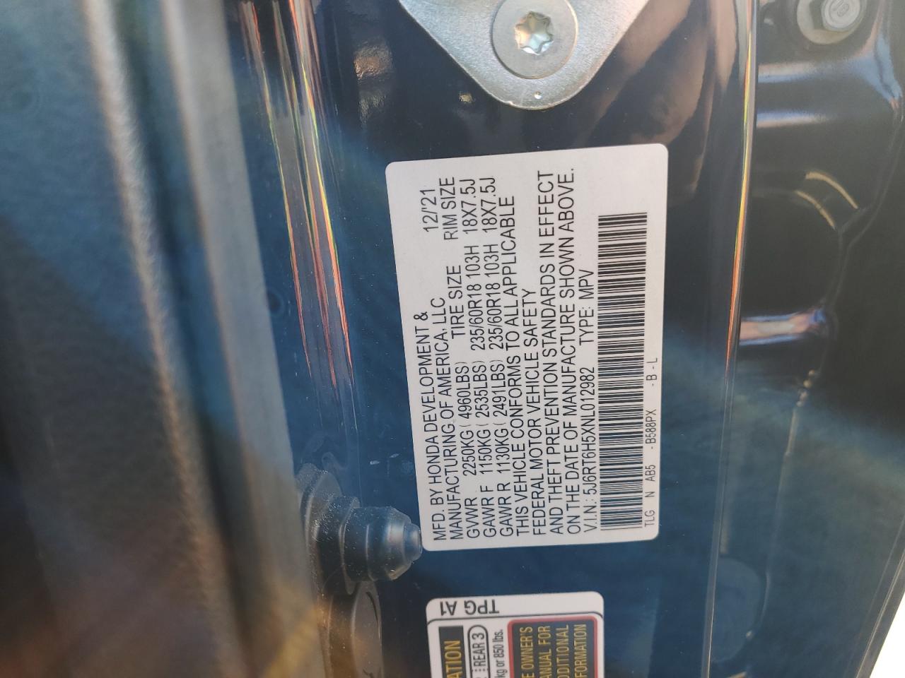 2022 Honda CR-V - Image 13