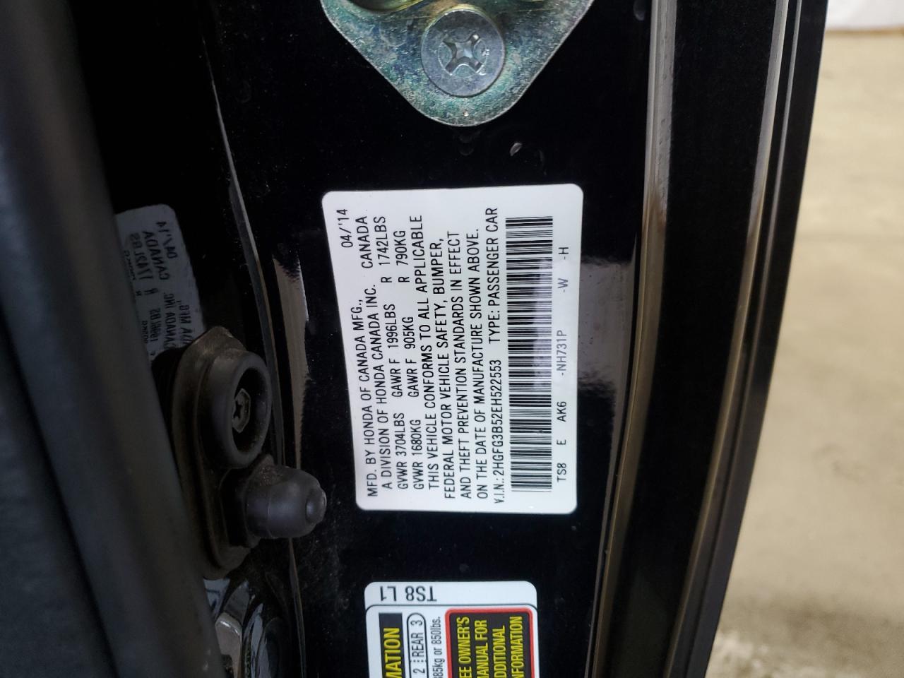 2014 Honda Civic - Image 13
