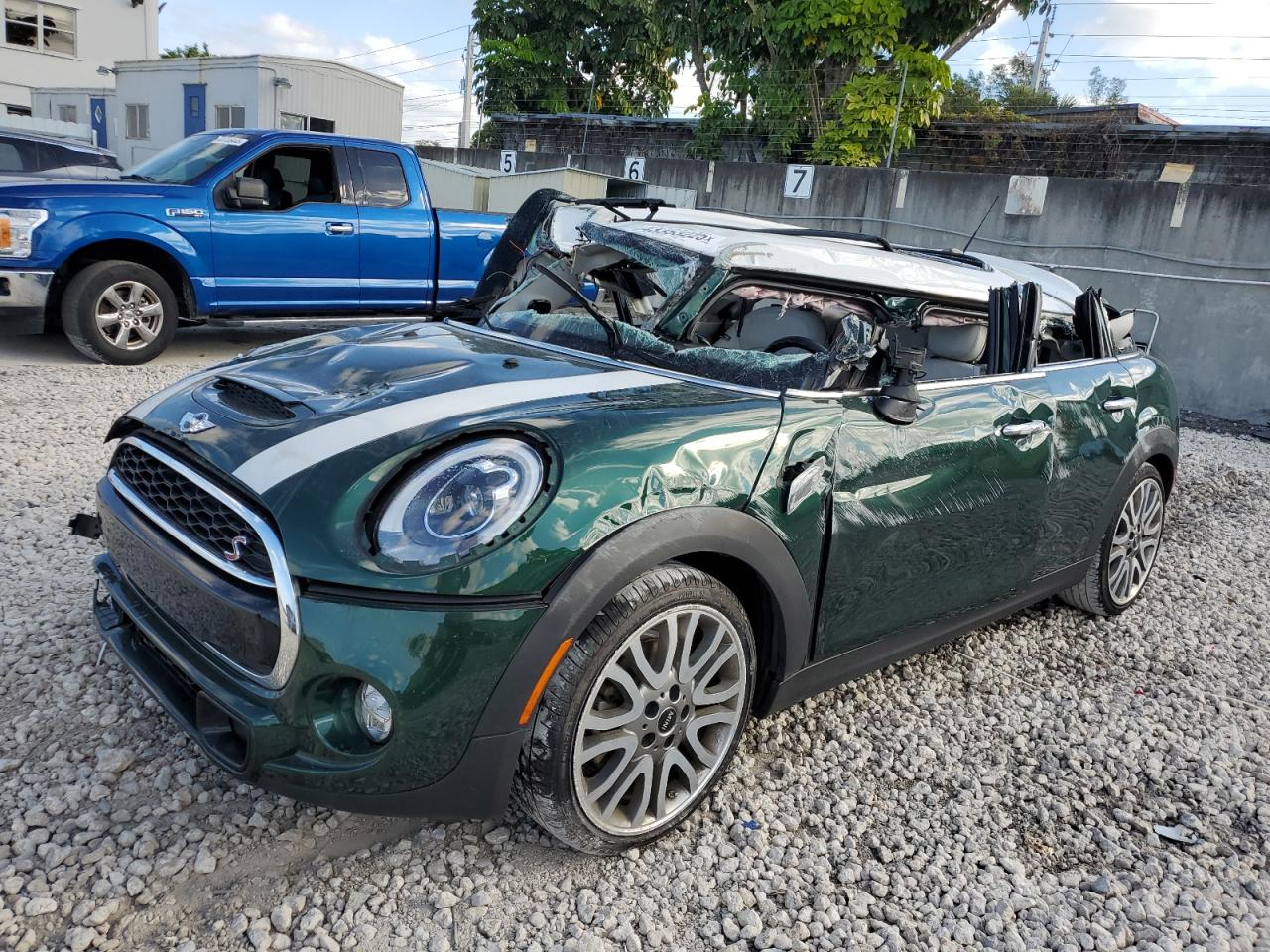 2015 Mini Cooper S green null gas WMWXU3C52F2B57182 photo #1