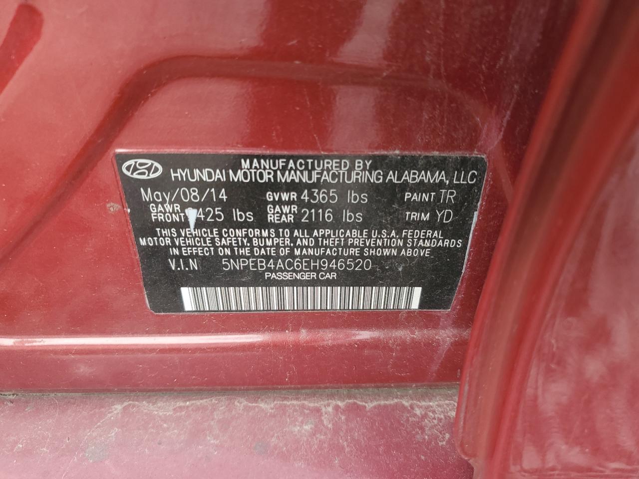 2014 Hyundai Sonata - Image 14